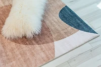 Europa Multi-Color Modern Art Rug