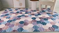 Europa Multi-Toned Modern Distressed Rug