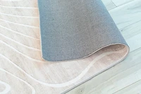 Europa Beige Tonal Stripe Area Rug