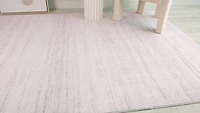Europa Beige Faded Abstract Design Rug