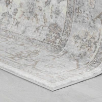 Hamilton Cream Ornamental Floral Area Rug