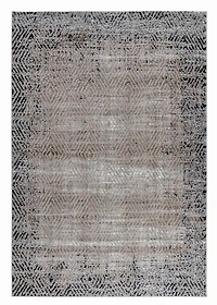 Hamilton Grey Vintage-Inspired Ornamental Rug
