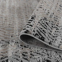 Hamilton Classic Black Scrollwork Area Rug