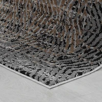 Hamilton Classic Black Scrollwork Area Rug