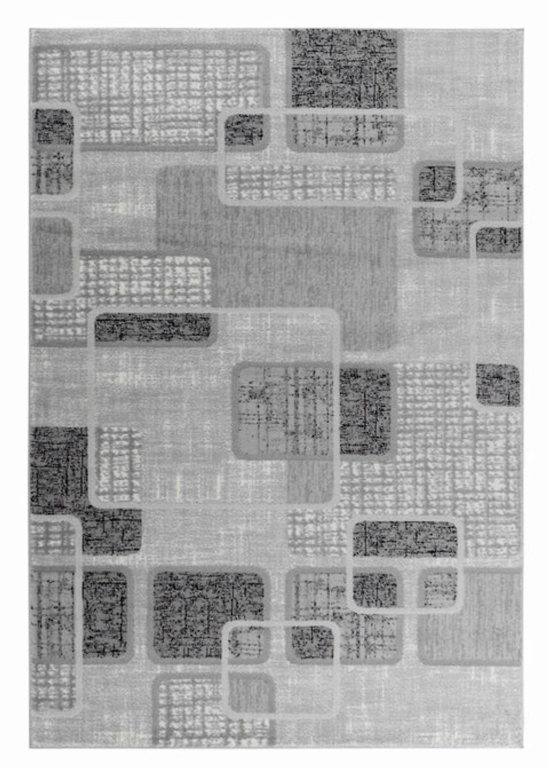 Hamilton Faded Grey Medallion Vintage Rug