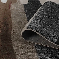 Hamilton Brown Geometric Vintage-Inspired Rug