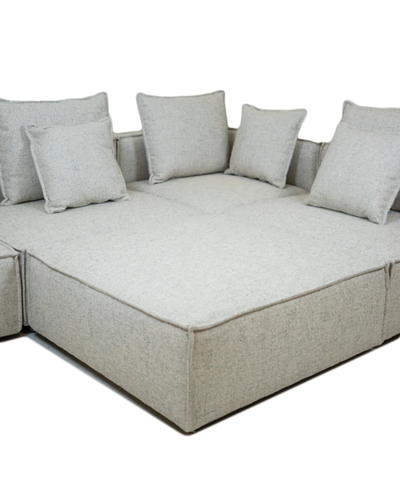 Phoebe 5 Piece Modular Set - Quartz