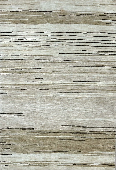 Leela Beige Contemporary Abstract Area Rug