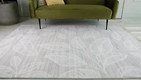 Royal Cream: Ornate Scroll Elegance Rug