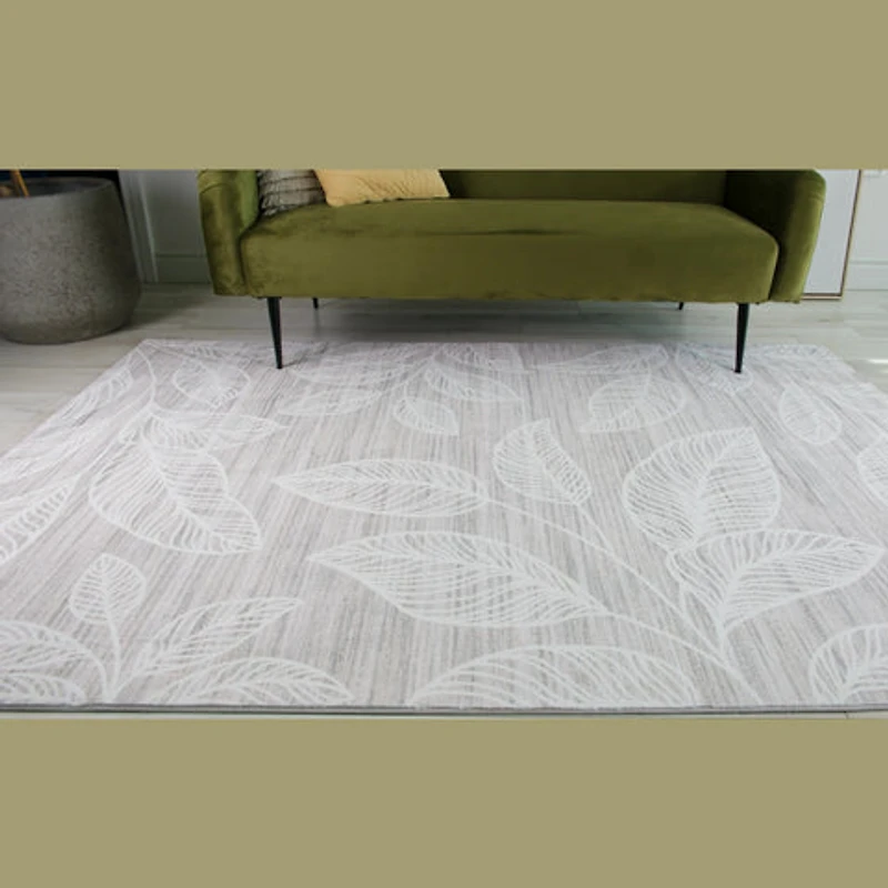 Royal Cream: Ornate Scroll Elegance Rug