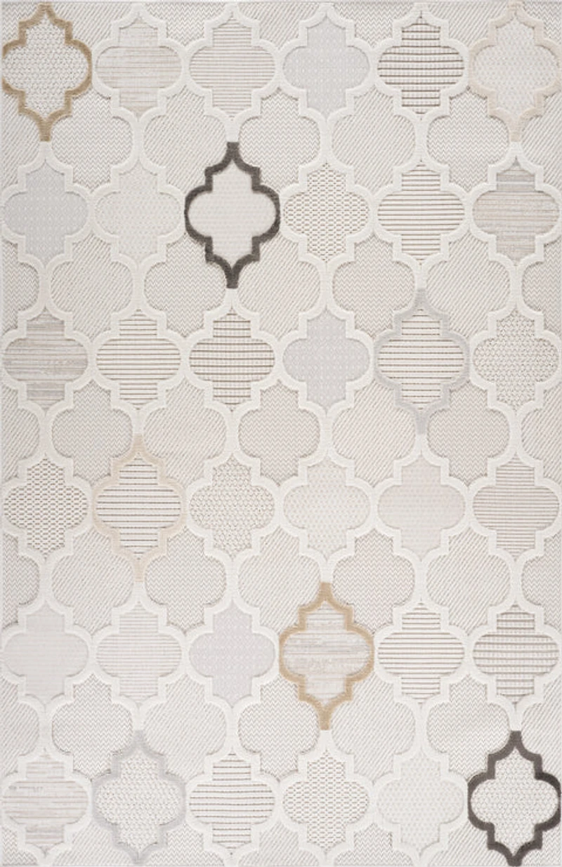 Marrakech Elegant Cream Area Rug