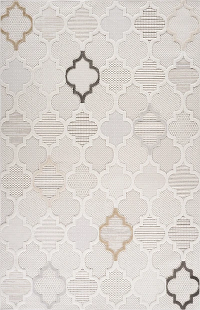 Marrakech Elegant Cream Area Rug