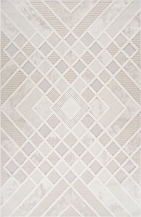 Marrakech Patterned Beige Area Rug