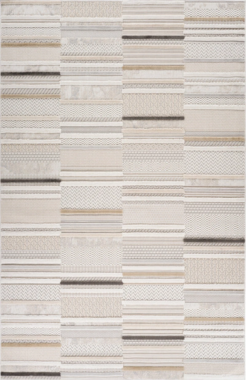 Marrakech Modern Beige Area Rug