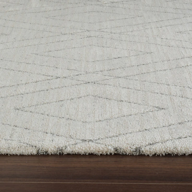 Milano Beige Modern Abstract Area Rug