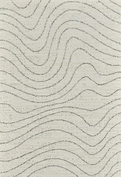 Milano Beige Contemporary Geometric Area Rug