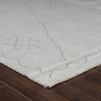 Milano Beige Modern Distressed Area Rug