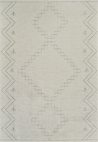 Milano Beige Textured Abstract Area Rug