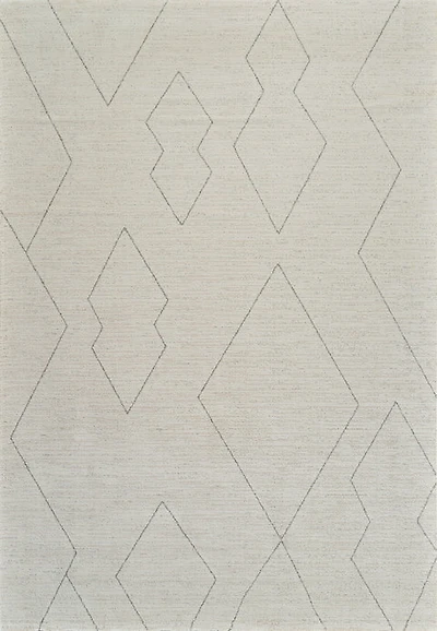 Milano Beige Faded Abstract Area Rug
