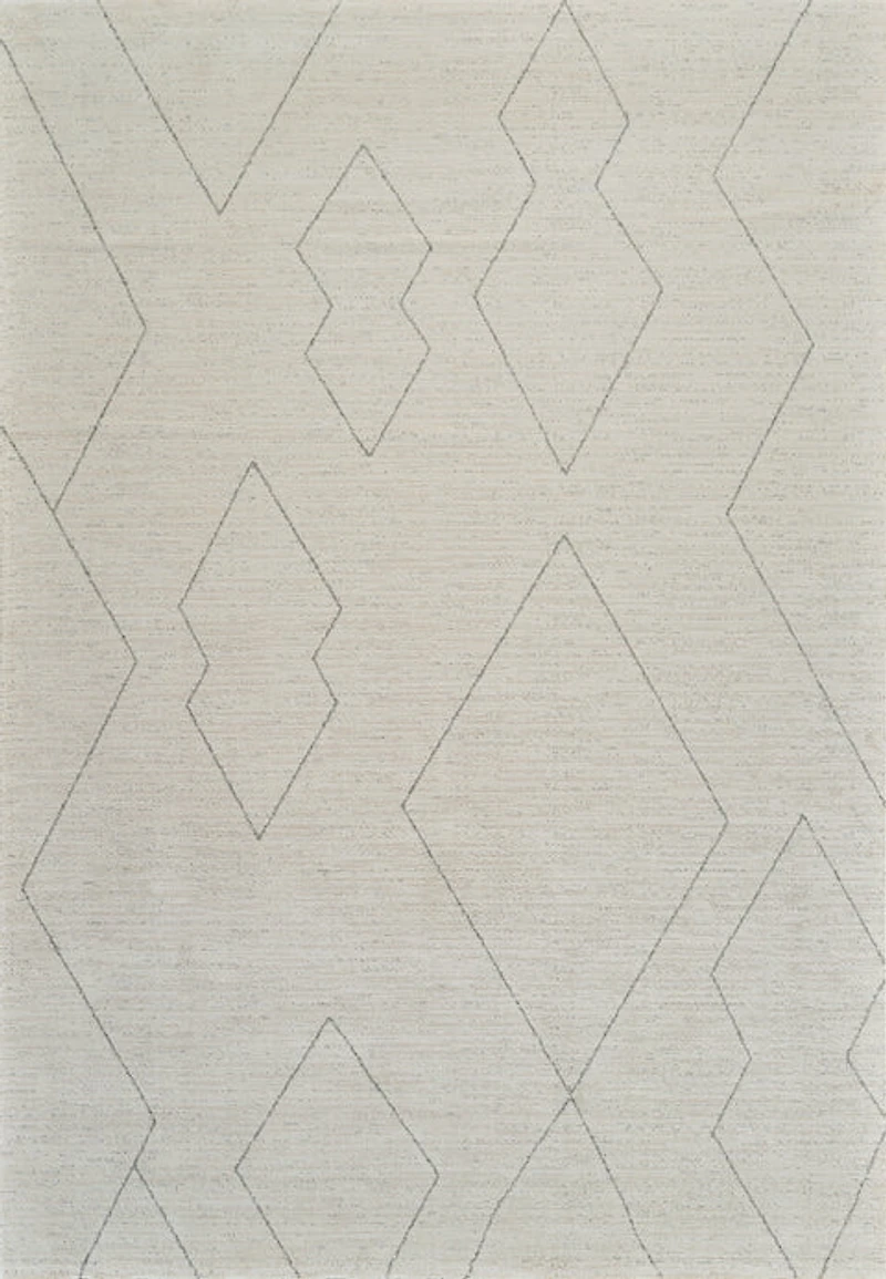 Milano Beige Faded Abstract Area Rug