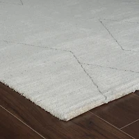 Milano Beige Faded Abstract Area Rug