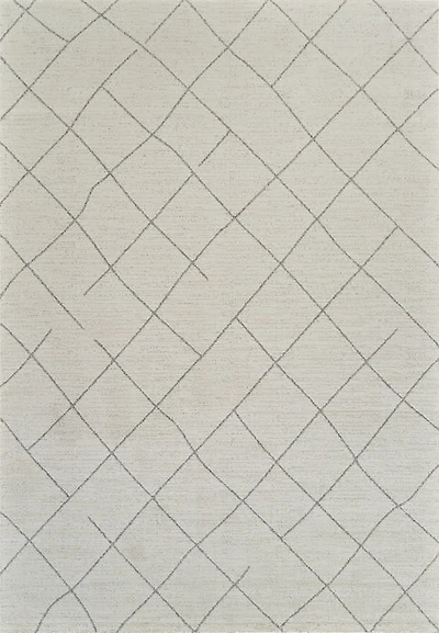 Milano Beige Modern Organic Area Rug