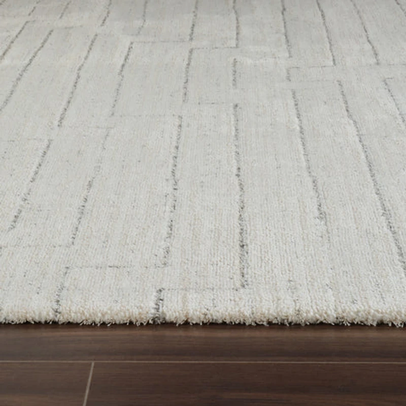 Milano Beige Traditional Floral Area Rug
