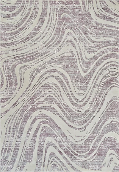 Nairobi Purple Geometric Modern Area Rug