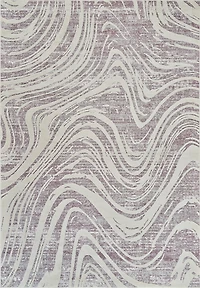 Nairobi Purple Geometric Modern Area Rug