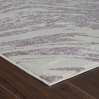 Nairobi Purple Geometric Modern Area Rug