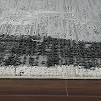 Nairobi Black Contemporary Textured Rug