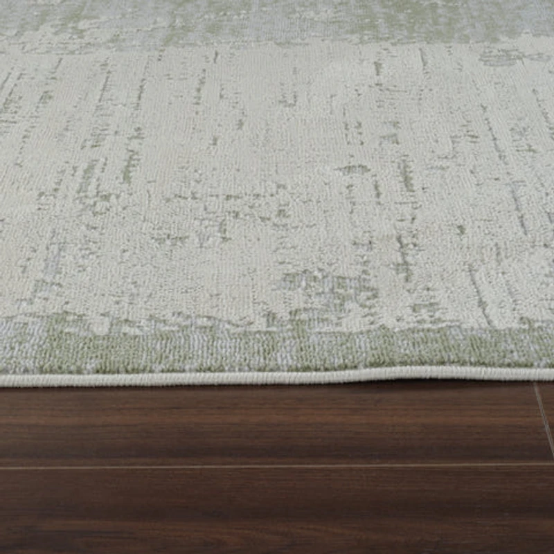 Nairobi Green Modern Abstract Area Rug