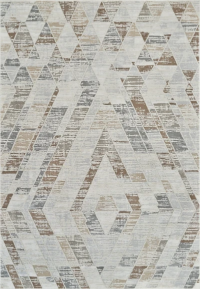 Nairobi Beige Contemporary Art-Inspired Rug