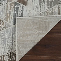 Nairobi Beige Contemporary Art-Inspired Rug