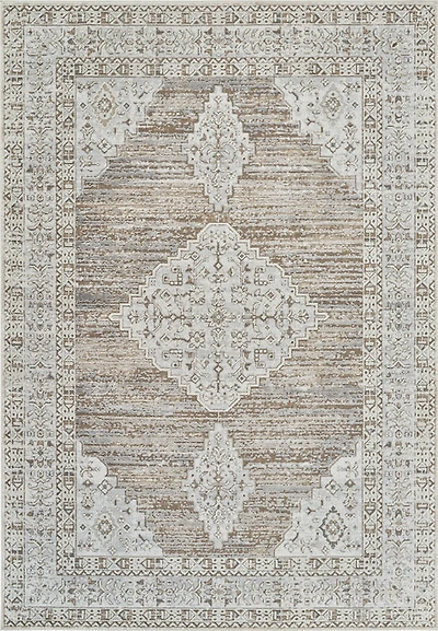 Nairobi Beige Medallion Rug – 5x8