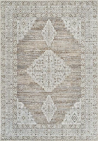 Nairobi Beige Geometric Chic Area Rug