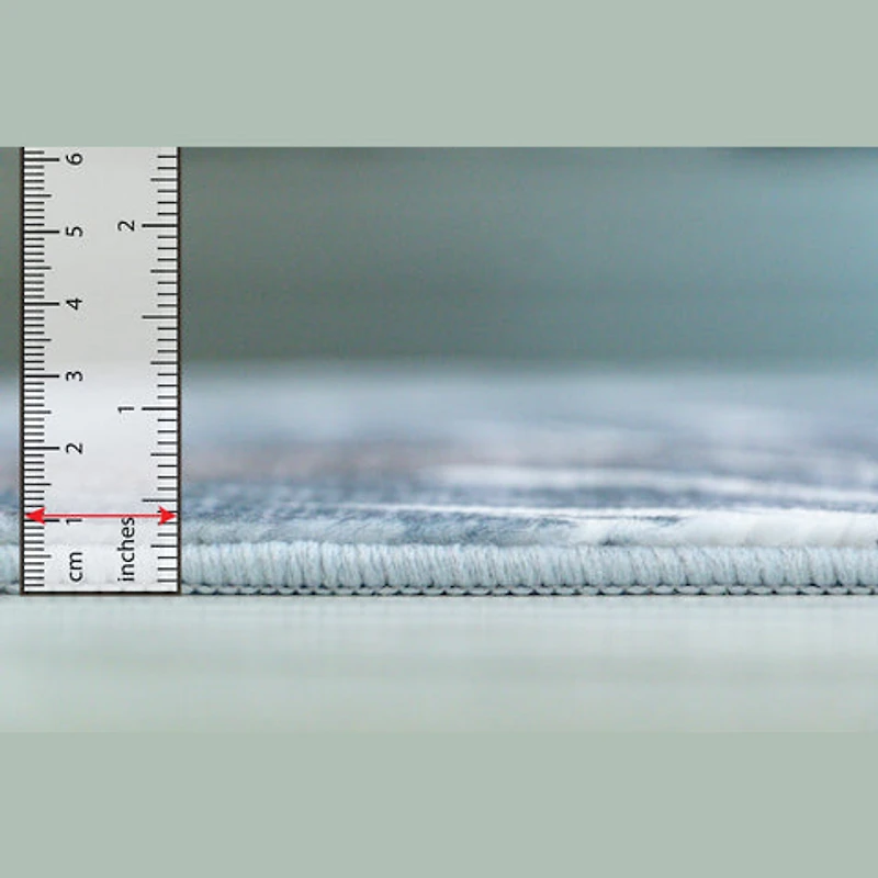 Prismatic Black Geometric Modern Area Rug