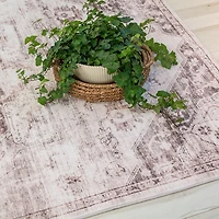 Prismatic Brown Artistic Geometric Area Rug