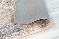 Prismatic Multi Abstract Waves Area Rug