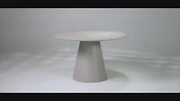 Alexios Round Matt Finish Dining Table