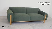 Elowen Premium Velvet Sofa
