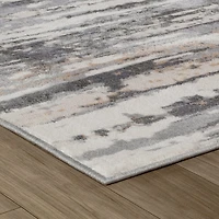 Rio Elegant Beige Abstract Area Rug