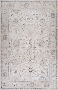 Rio Beige Abstract Lines Area Rug