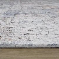 Rio Grey Linear Modern Area Rug