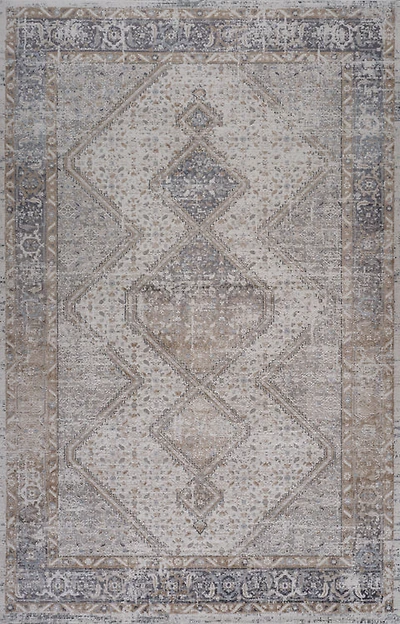 Rio Grey Contemporary Textured Area Rug