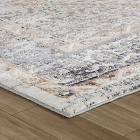 Rio Grey Contemporary Textured Area Rug