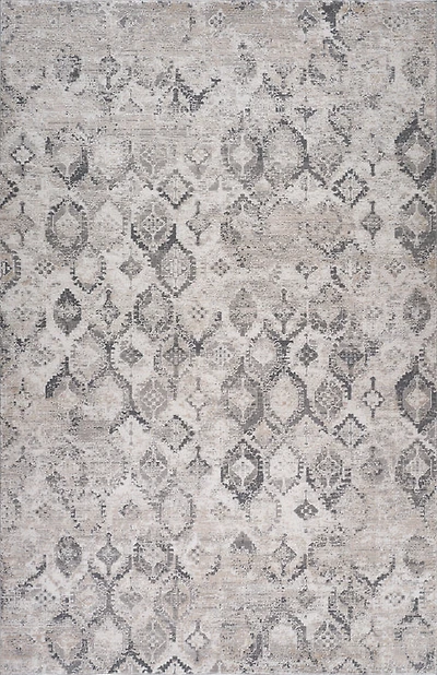 Rio Beige Classic Patchwork Area Rug