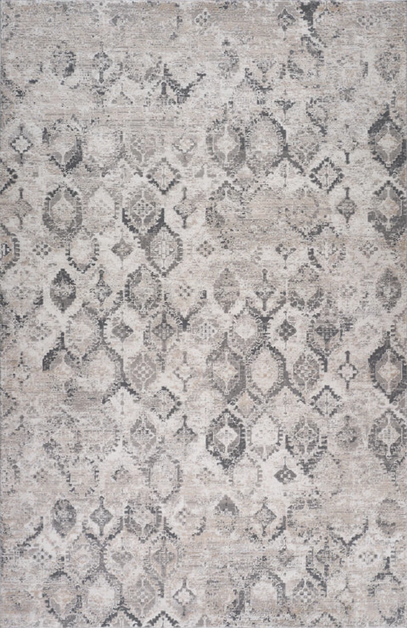 Rio Beige Classic Patchwork Area Rug