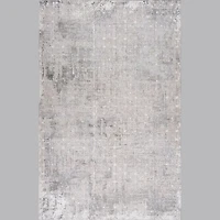 Rio Contemporary Grey Lattice Area Rug
