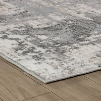 Rio Contemporary Grey Lattice Area Rug